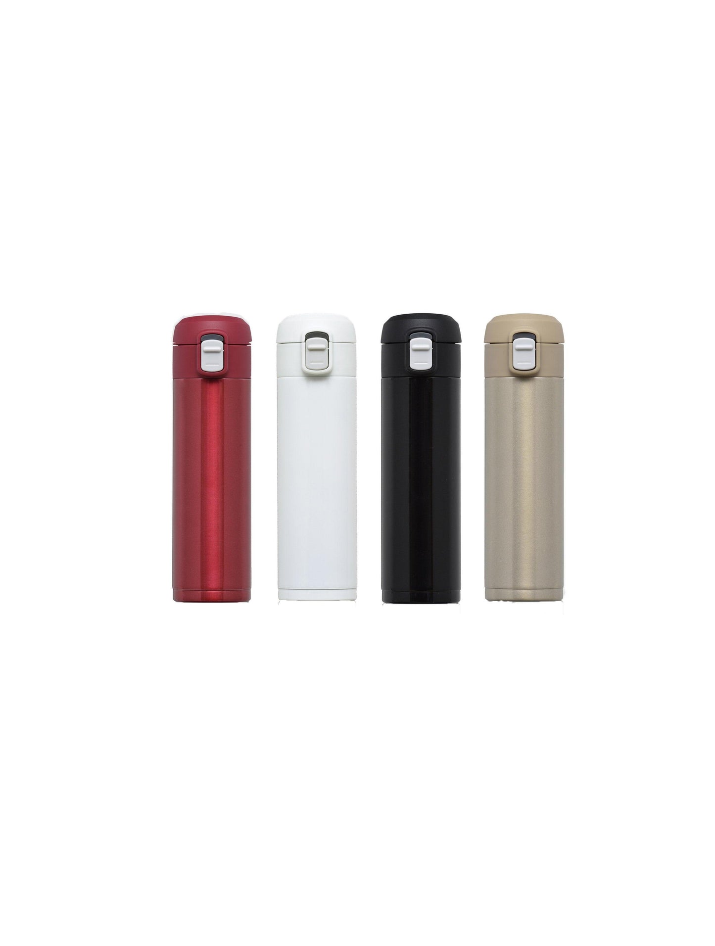 omit Insulated One Touch Type Slim Flask Mug Bottle 300ml