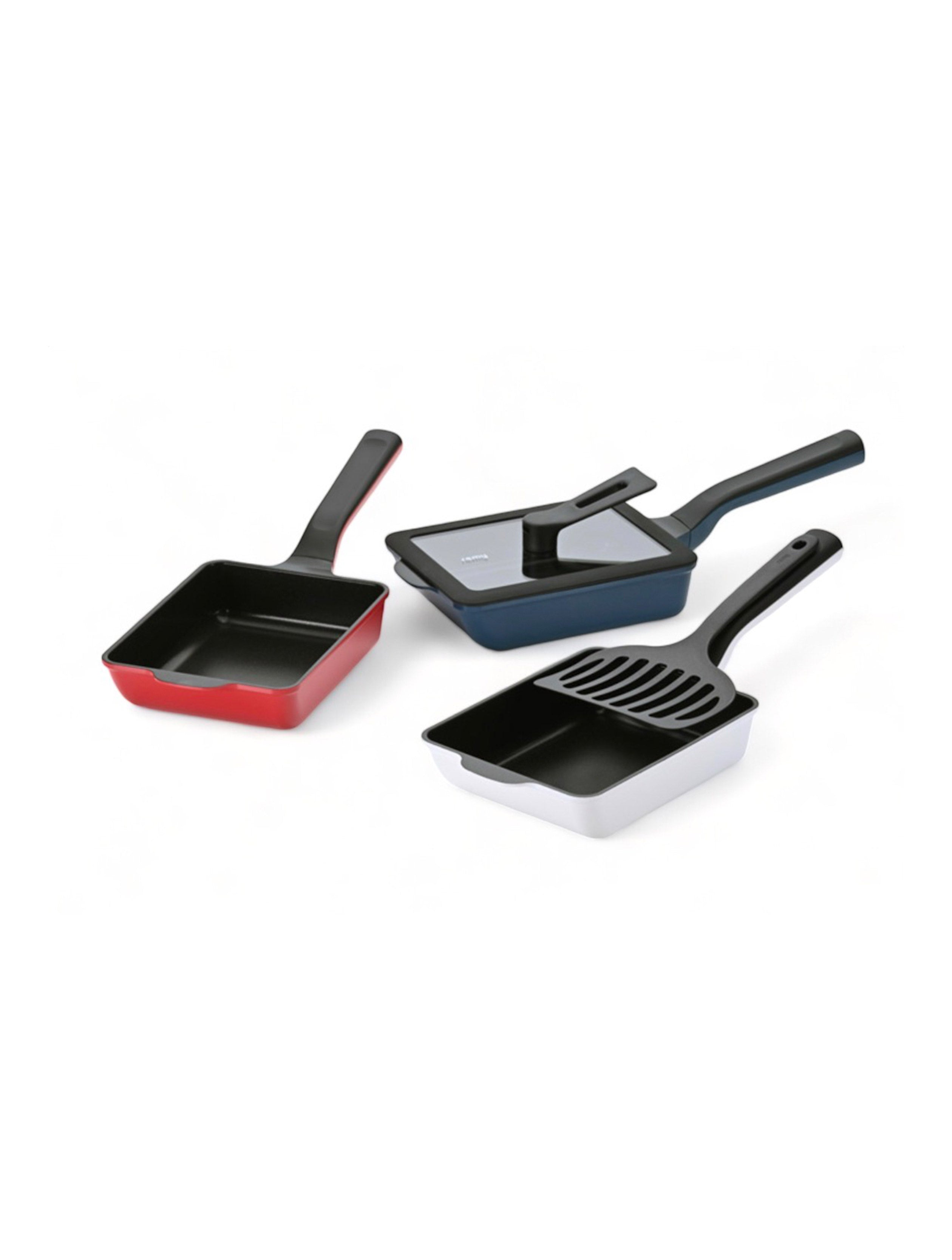 remypan egg - Non Stick Square Pan with Lid & Turner 3P Set – WISTOS ...